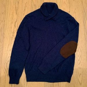 Chaps mens blue cardigan sweater size M